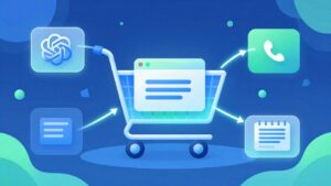 WooCommerce i ChatGPT połączone w cyfrowej integracji.