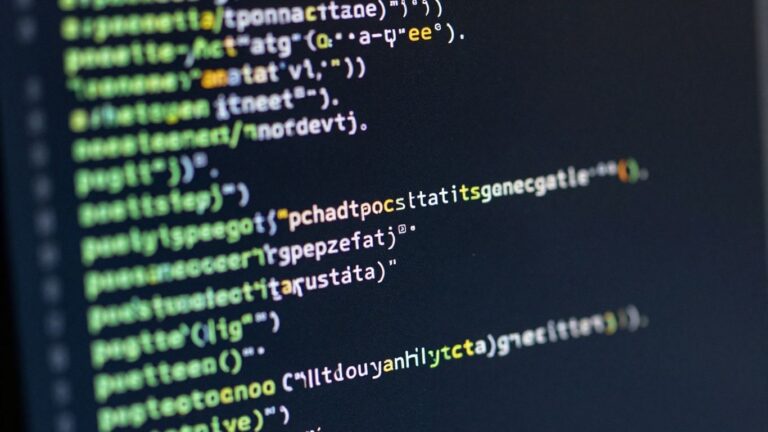 Kod WordPressa na ekranie komputera